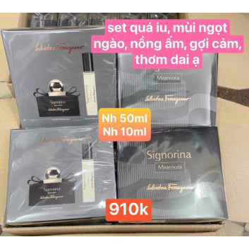 Giftset nước hoa Salvatore Misteriosa | Nước hoa nữ giới