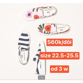 Hàng order-Giày slipon Marimekko | Giày dép cho nữ