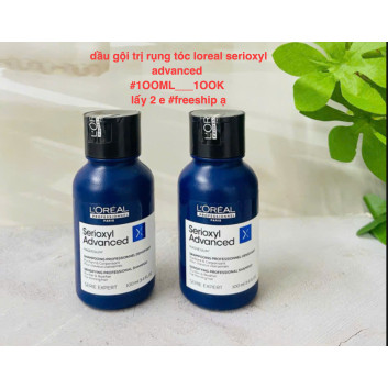 Dầu gội trị rụng tóc Loreal Serioxyl Advanced 100ml | Tóc