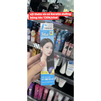 Gom order-xịt thơm và có Keratin dưỡng bóng tóc | Tóc