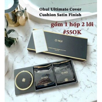 Cushion Ohui Ultimate Cover Cushion satin Finish | Kem lót/nền
