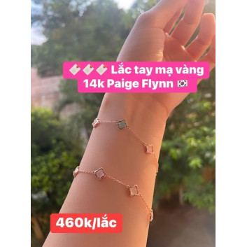 Lắc tay mạ vàng 14k Paige Flynn | Trang sức cho nữ