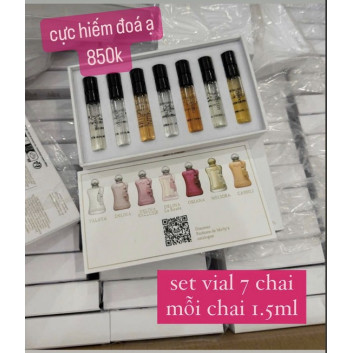 Giftset 7 chai Delina 1.5ml | Nước hoa mini