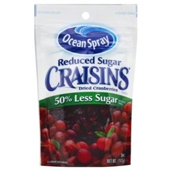 Nho Sấy Khô Ocean Spray Craisins 50% Less Sugar 150 g