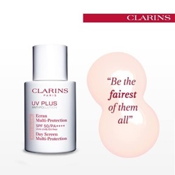 Kem chống nắng Clarins UV plus antipollution SPF 50 (hồng)