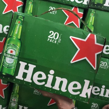 bia Heineken Pháp thùng 20 chai x 250ml